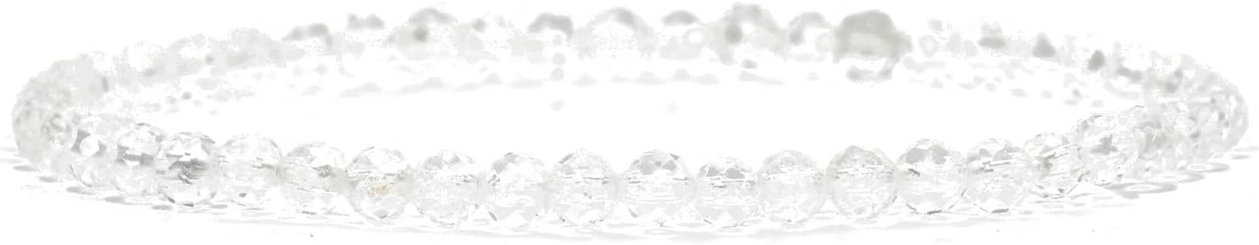 gemstone beaded stretch bracelet