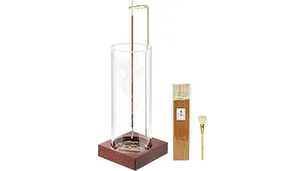 glass ash catcher holder