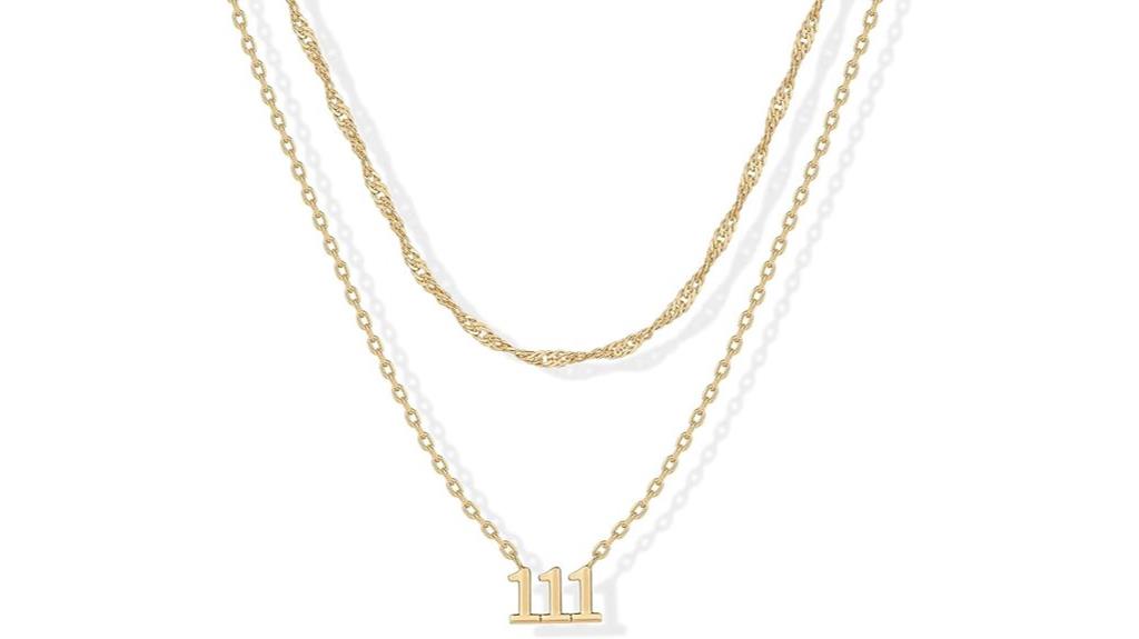 gold plated angel pendant