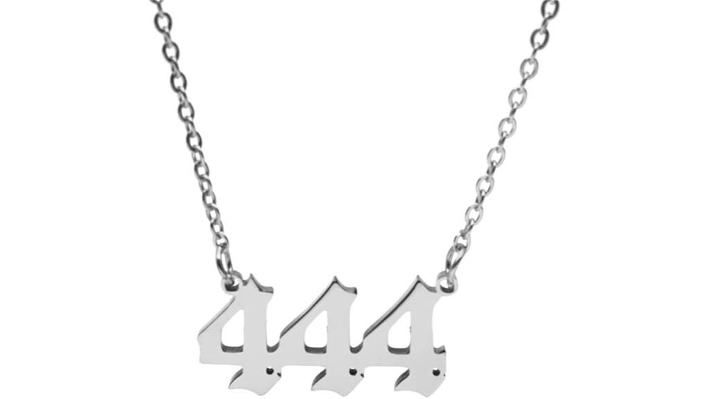 gold plated numerology pendant