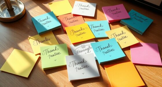 gratitude note pads list