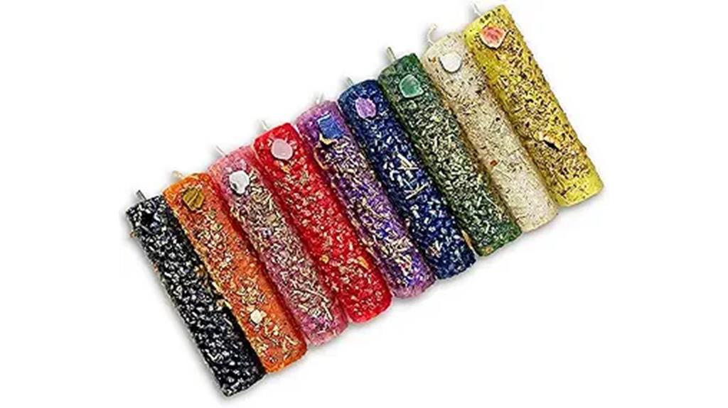 handmade beeswax ritual candle