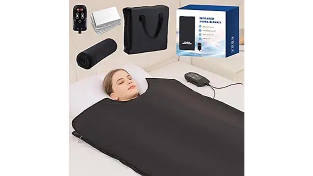 heated detoxification blanket