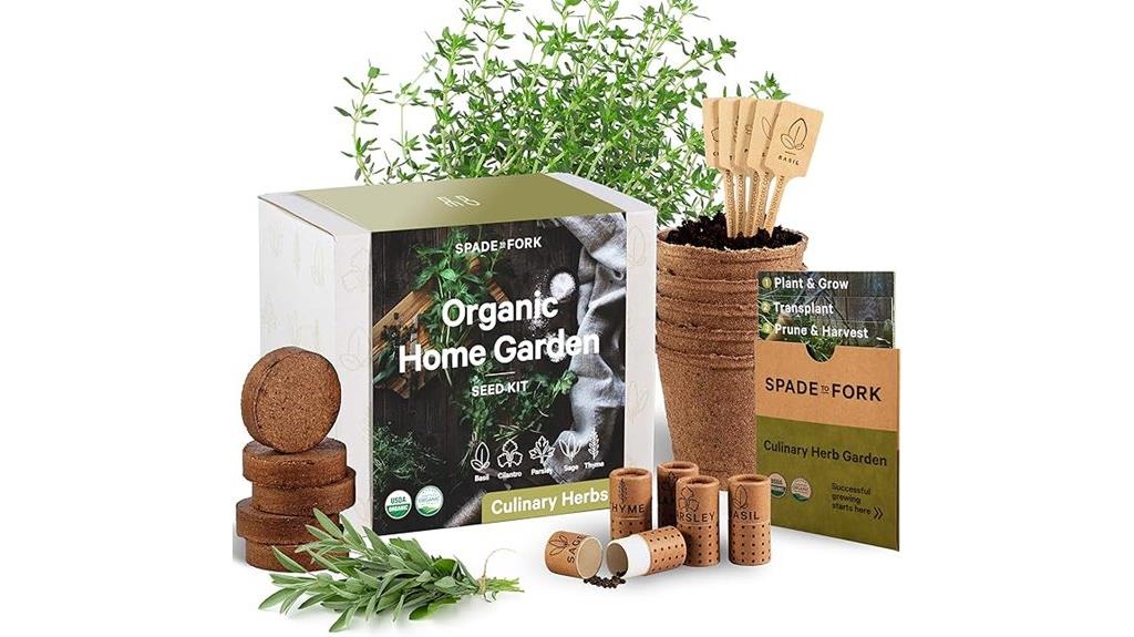 indoor organic herb kit
