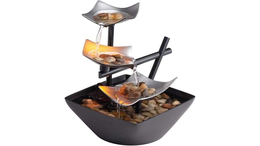 indoor tabletop water fountain
