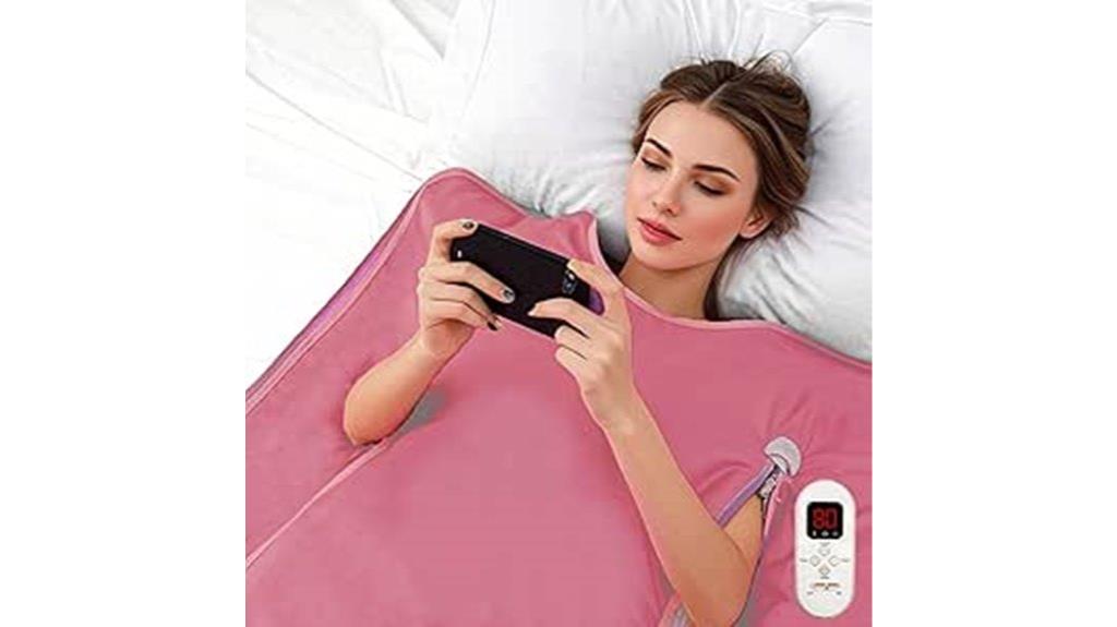 infrared sauna blanket control