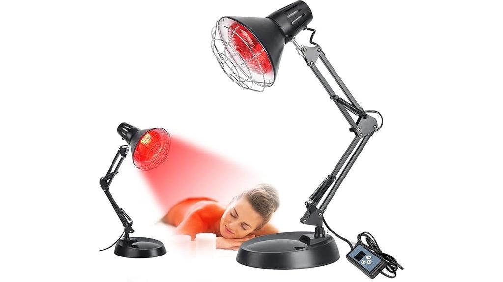 infrared therapy device with bulb