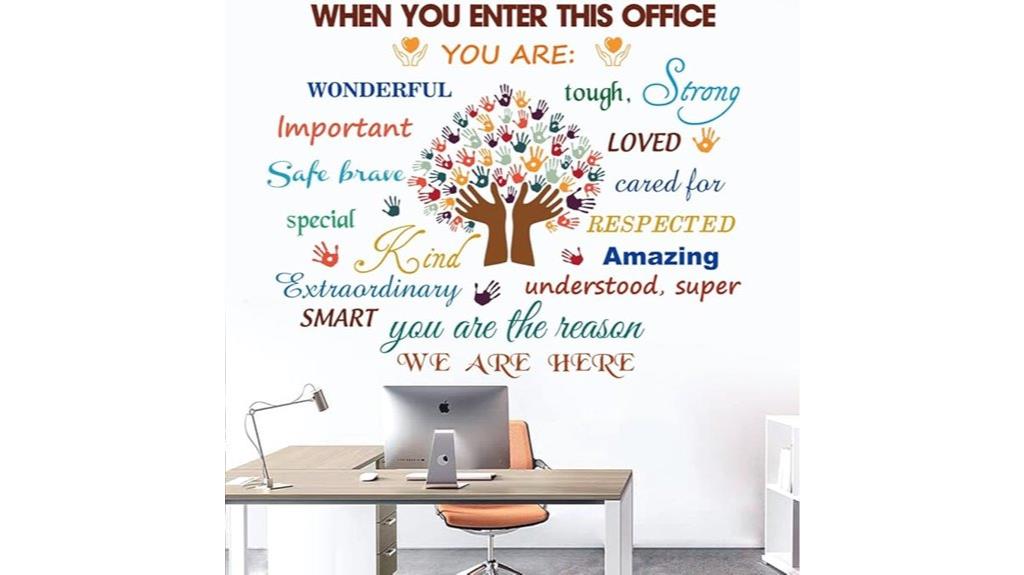 inspirational office wall decals