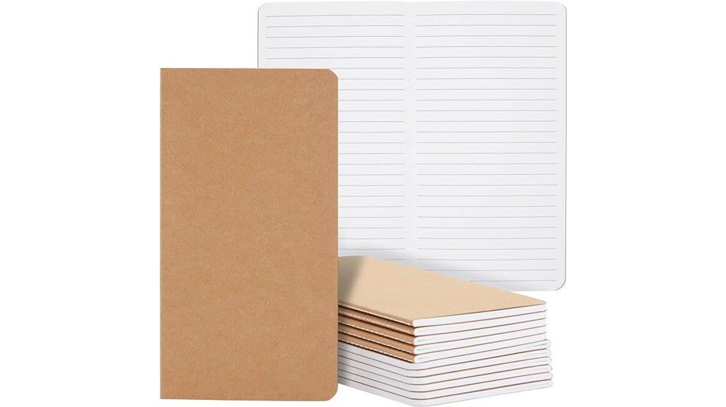 kraft paper notebook set