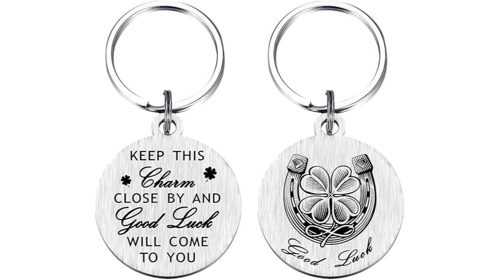 laluminter lucky charm keychain