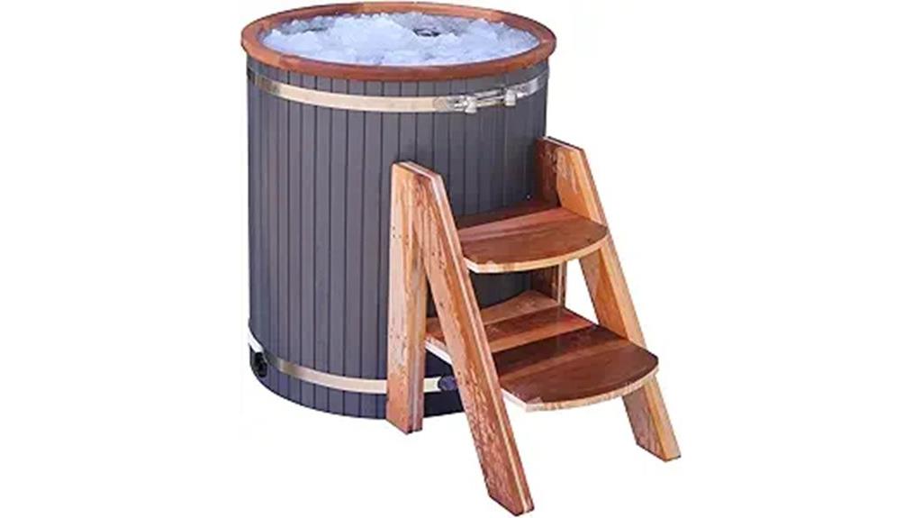 large cold plunge tub