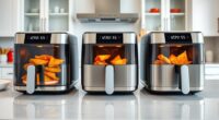 large family air fryers