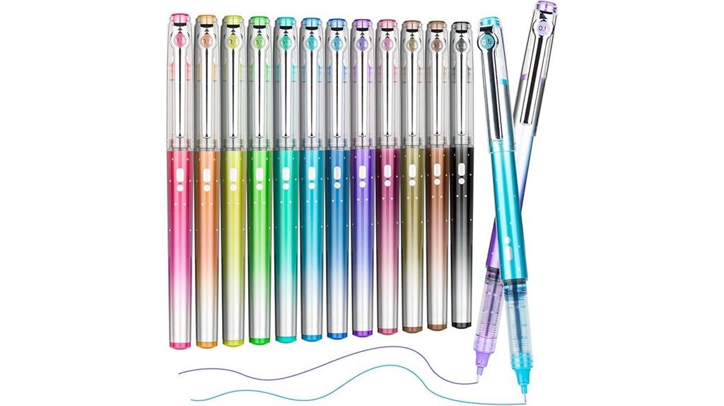 liquid ink journaling pens