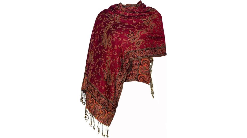 luxurious pashmina scarf