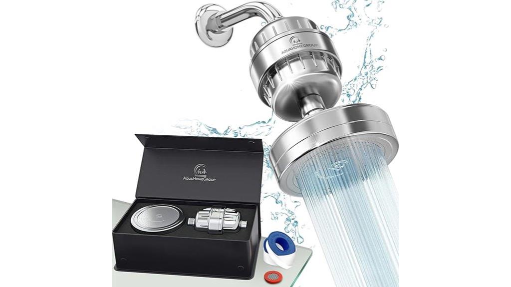 luxury shower head set