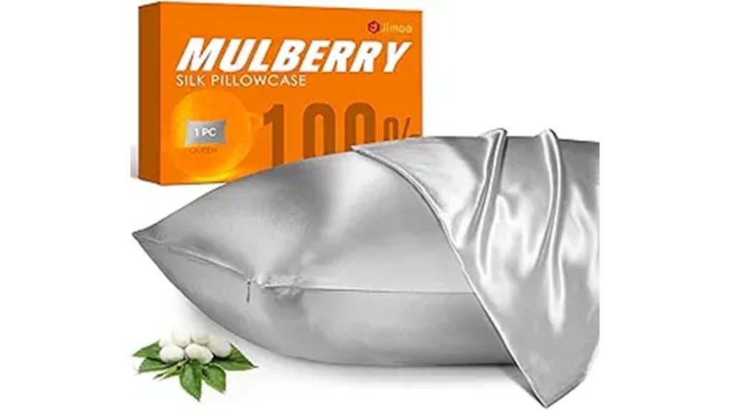 luxury silk pillowcase for hair and skin