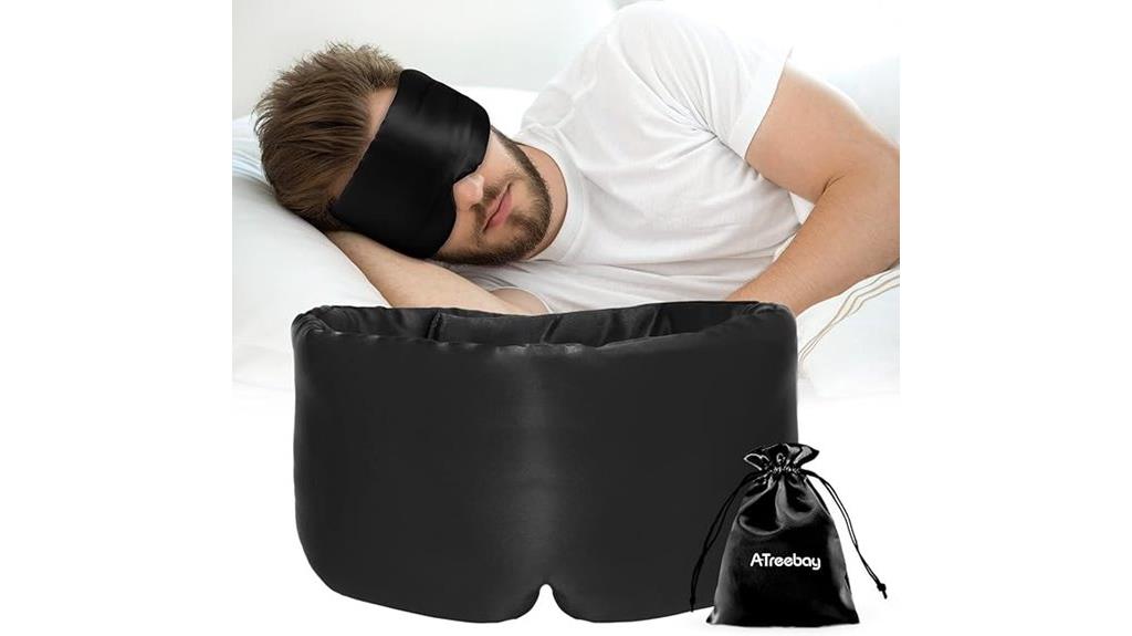 luxury silk sleep mask