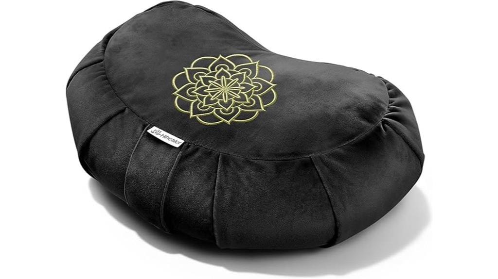 luxury yoga floor cushion