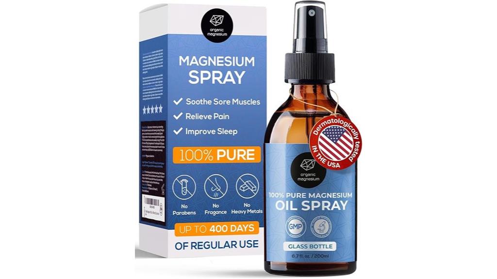 magnesium spray for relaxation