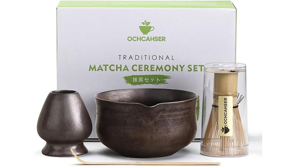 matcha tea set accessories