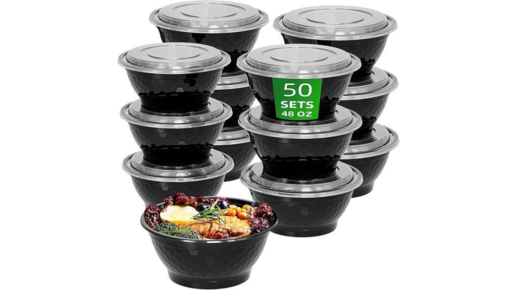 meal prep bowls with lids