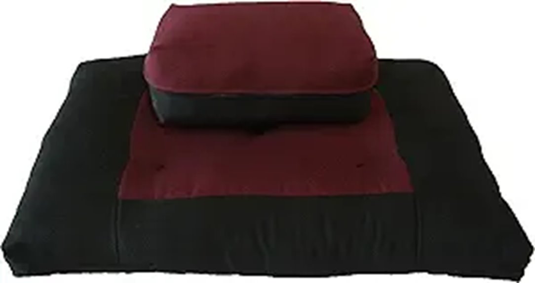 meditation and yoga cushions