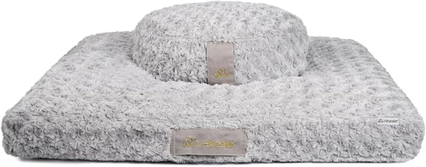 meditation cushion with accessories