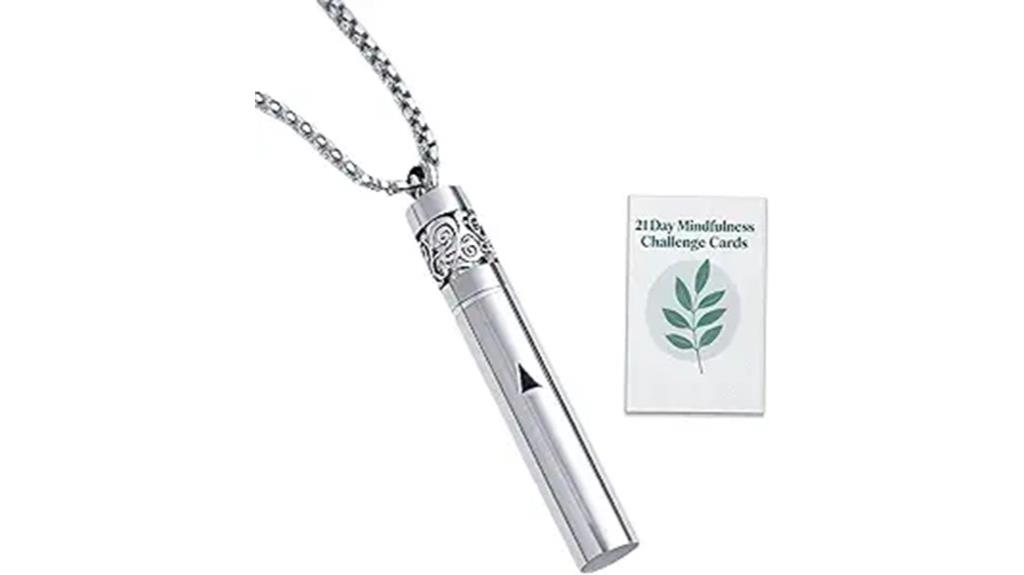 mindful aromatherapy necklace accessory