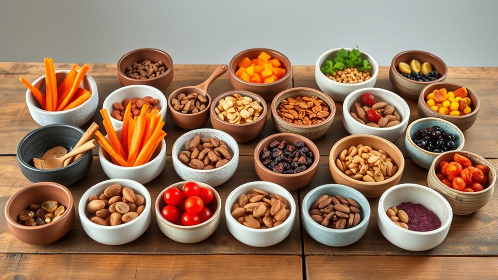mindful snacking portion bowls