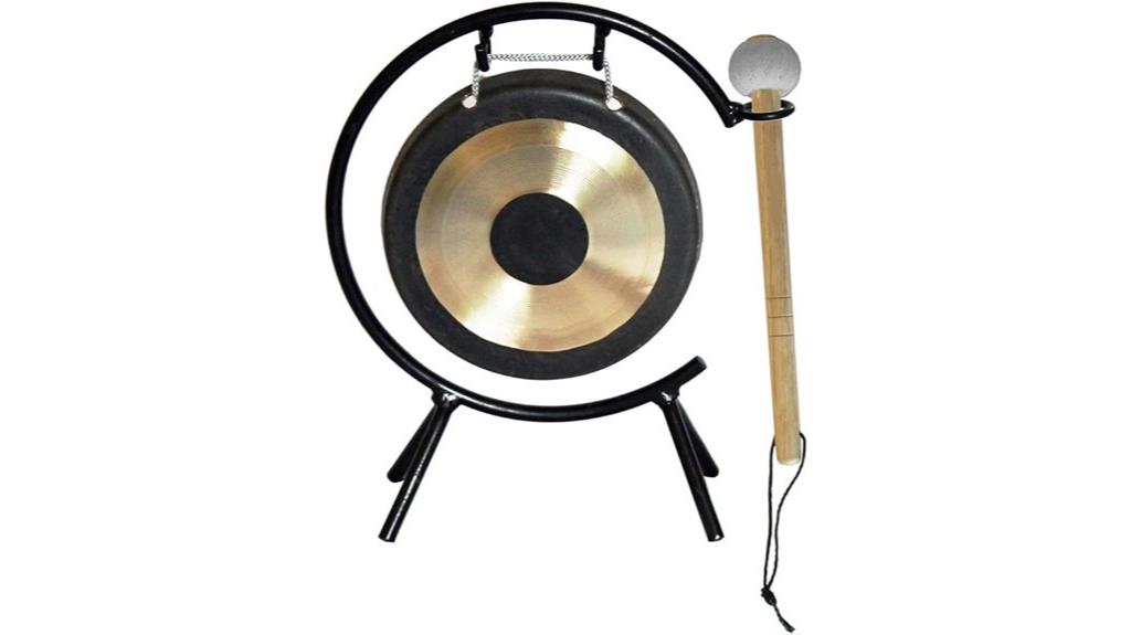mini gong with stand