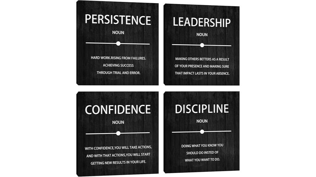 motivational quotes wall art