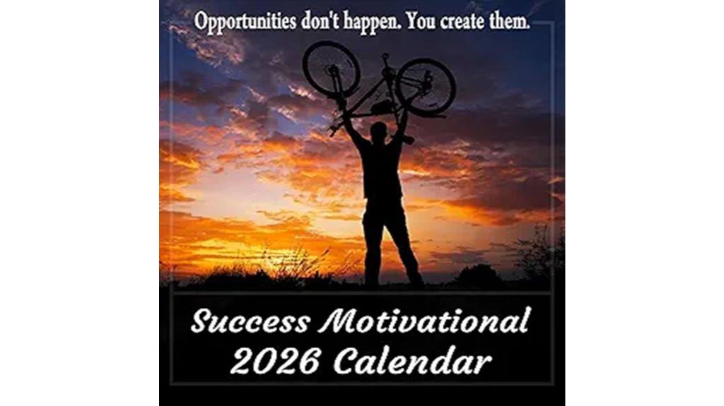 motivational quotes wall calendar