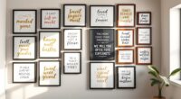motivational wall art sets