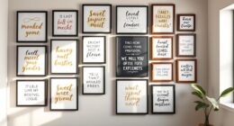 motivational wall art sets