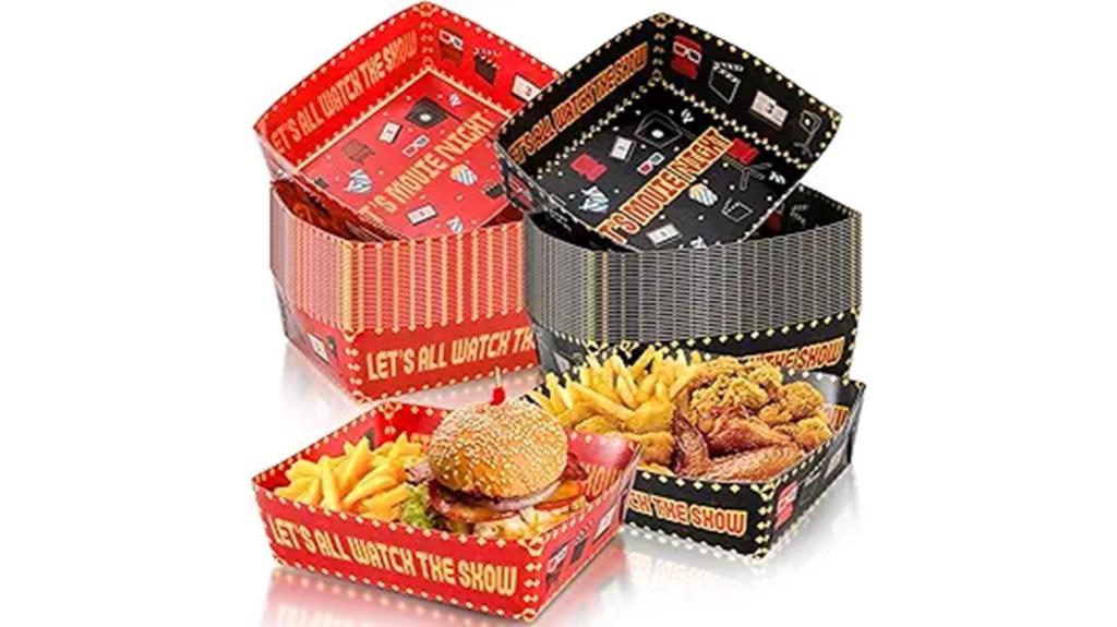 movie snack tray set