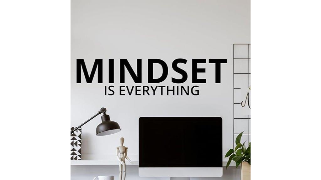 my vinyl motivational wall