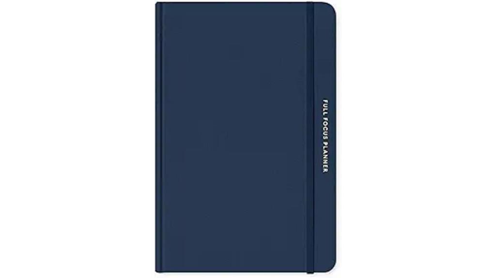 navy linen planner