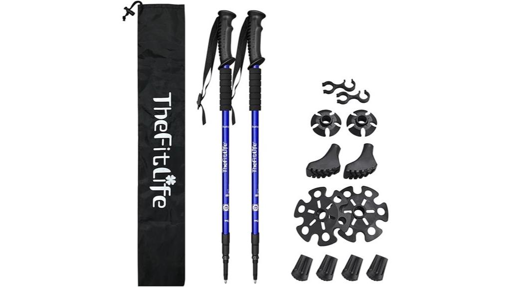 nordic walking trekking poles