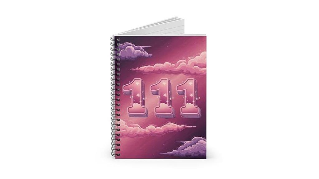 numerical symbol notebook design