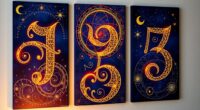 numerology art posters collection