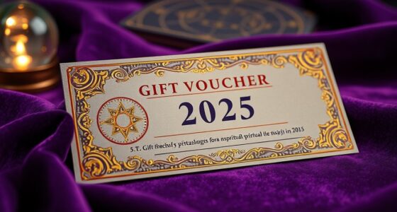 numerology course gift vouchers