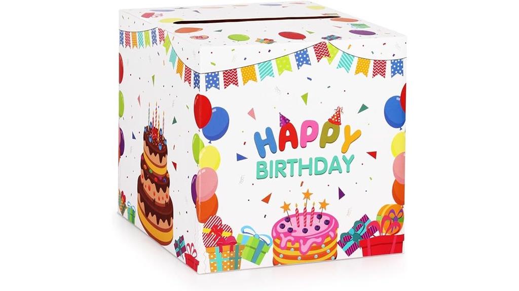 party gift card box