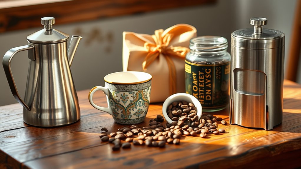 personalized practical coffee gifts