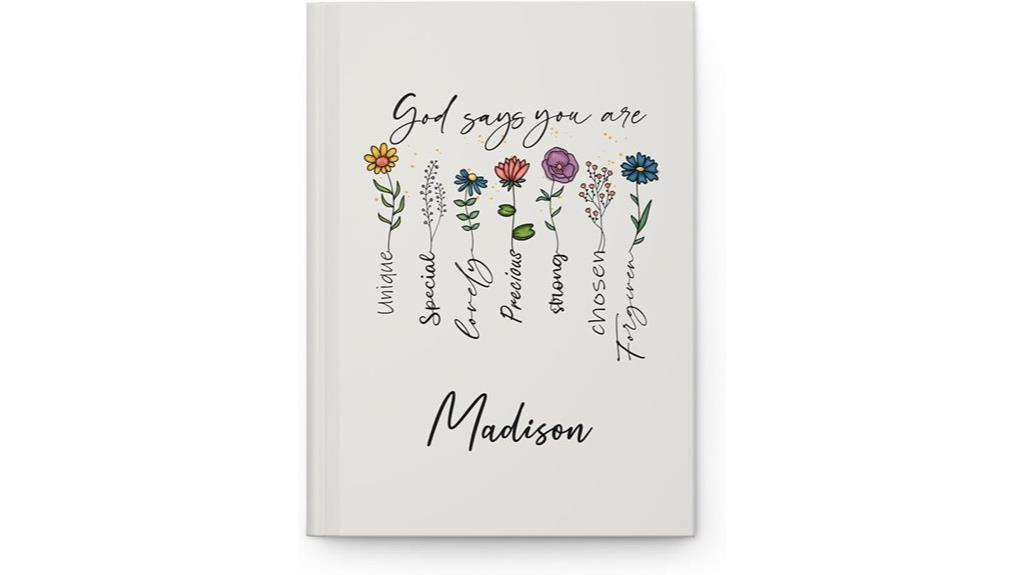 personalized prayer journal