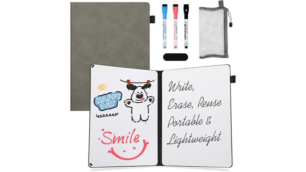 portable whiteboard notebook