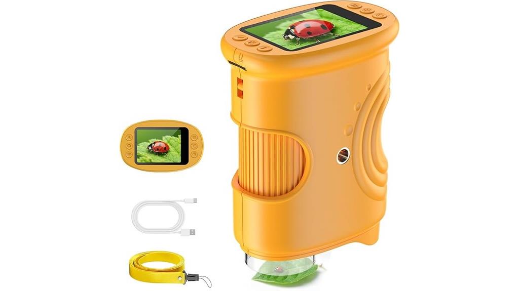 powerful portable children s microscope