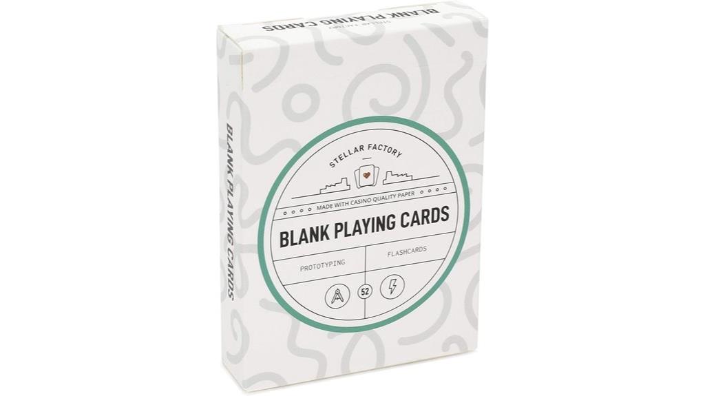 premium blank card set