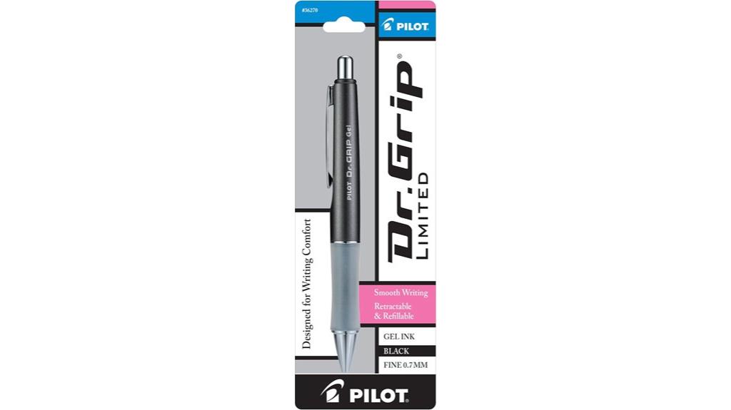 refillable black gel pen