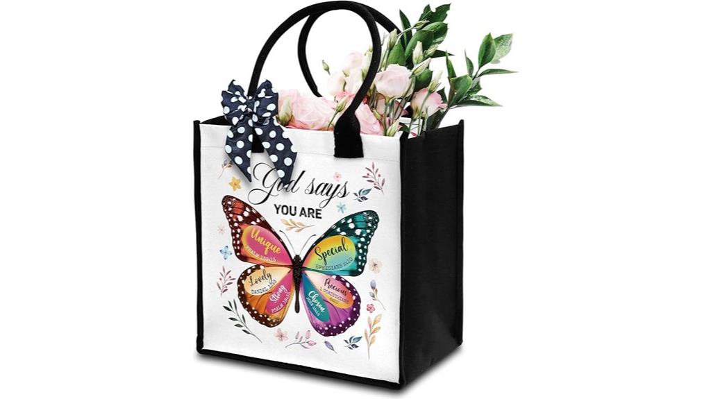 religious bible verse tote