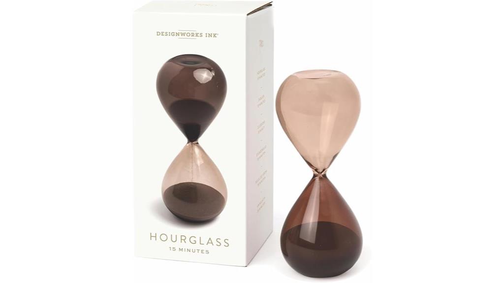 retro 15 minute glass timer